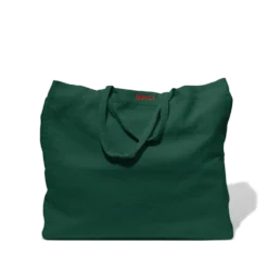 Cabas en lin lavé - Vert Séquoia