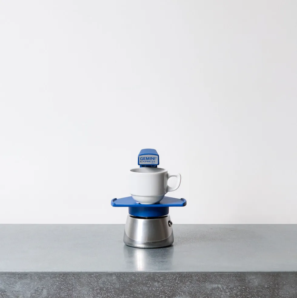 Cafetière Gemini Express - Bleu