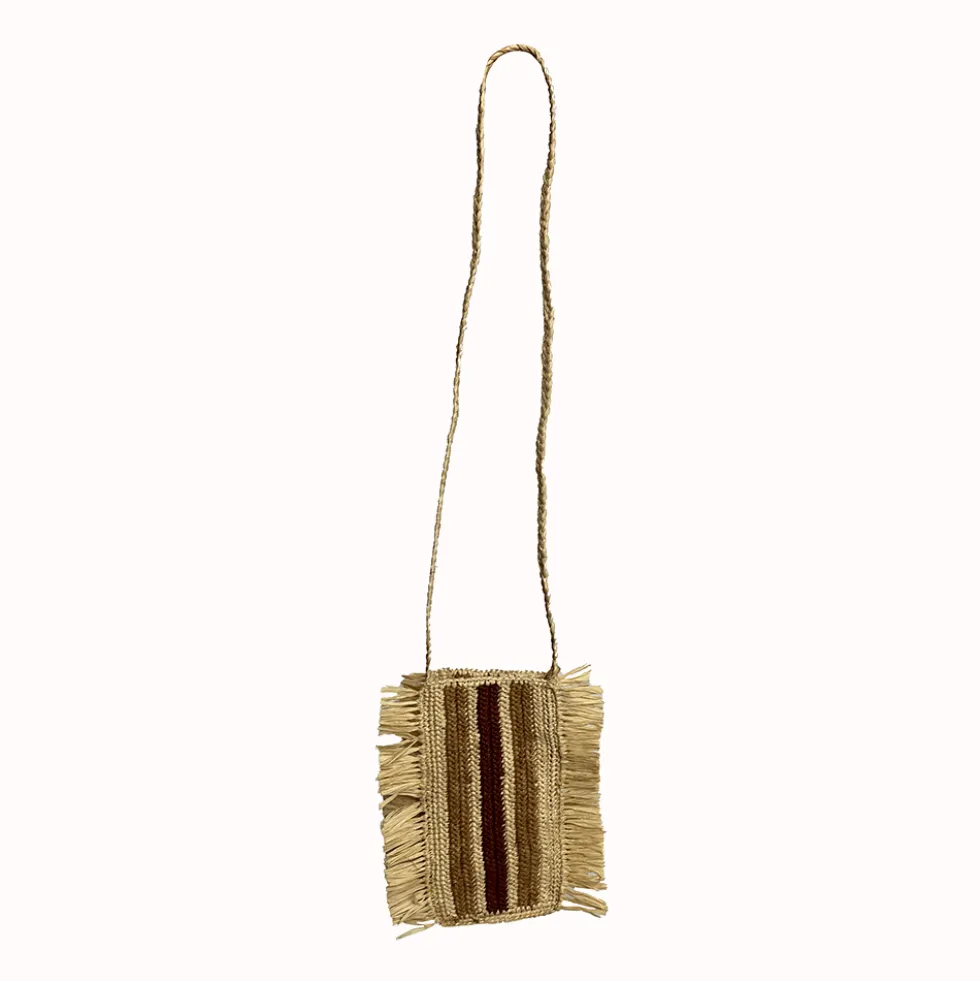 Camalya - Sac bandoulière Gao - Naturel & Marron