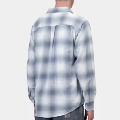 Carhartt WIP - Chemise LS Tyers - Shady Blue Check