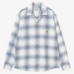 Carhartt WIP - Chemise LS Tyers - Shady Blue Check