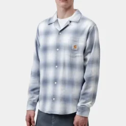 Carhartt WIP - Chemise LS Tyers - Shady Blue Check