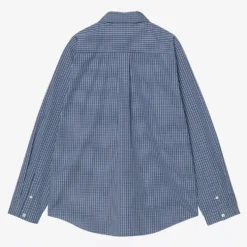 Carhartt WIP - Chemise W LS Groff - Bleu Groff Check