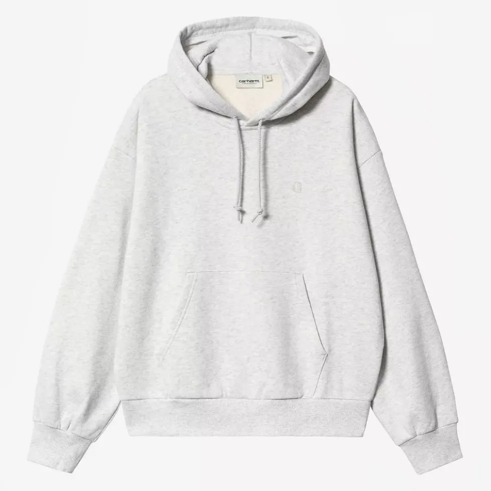 Carhartt WIP - Hoodie Casey - Ash Heather & Silver