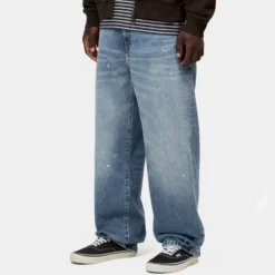 Carhartt WIP - Jeans Landon - Blue Destroy Wash