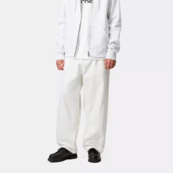 Carhartt WIP - Pantalon Brandon - Blanc