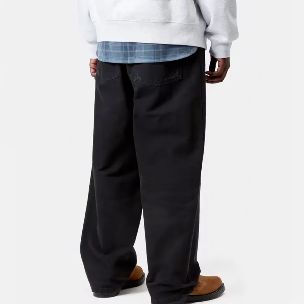 Carhartt WIP - Pantalon Brandon Canvas - Noir Grind Washed