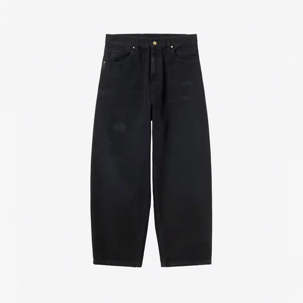Carhartt WIP - Pantalon Brandon Canvas - Noir Grind Washed