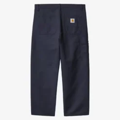 Carhartt WIP - Pantalon Walter Double Knee - Navy Garment Dyed