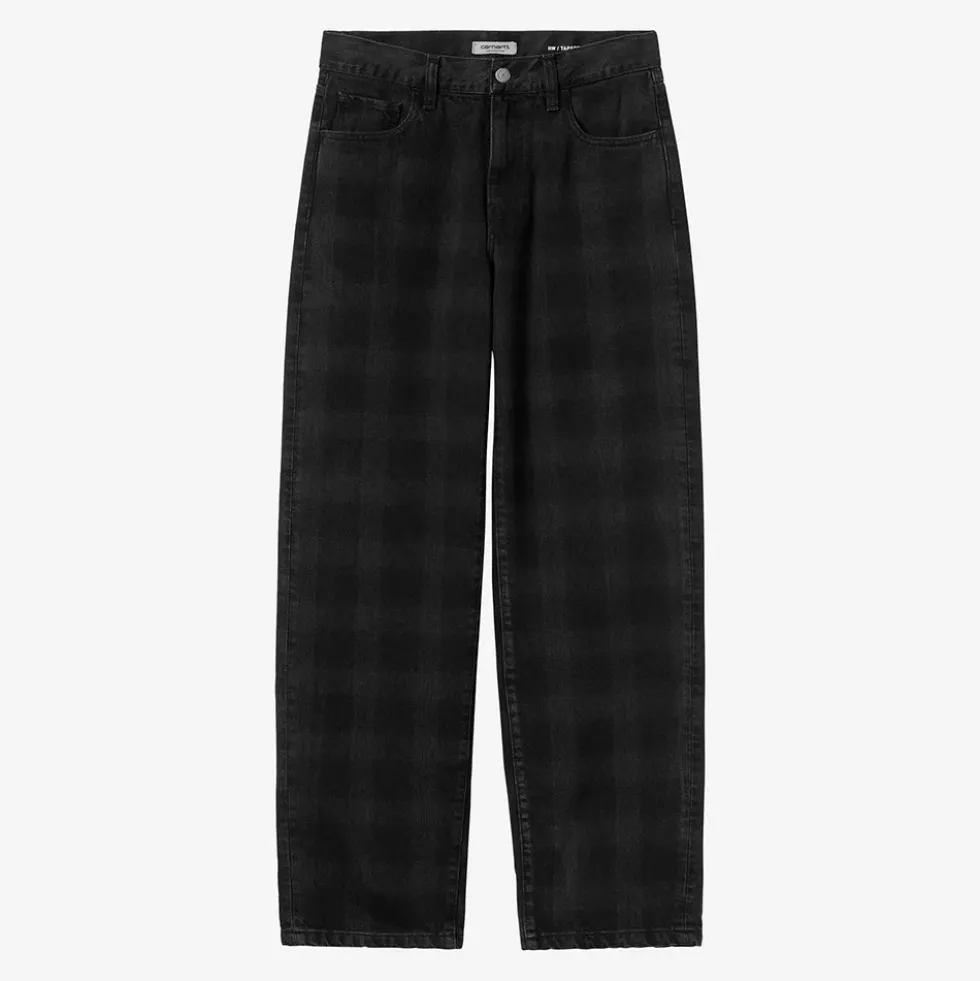 Carhartt WIP - Pantalon W Everson Bradford - Noir Print