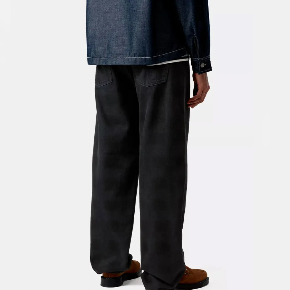 Carhartt WIP - Pantalon W Everson Bradford - Noir Print