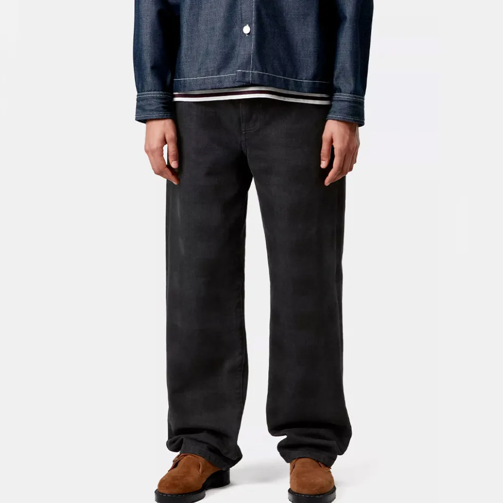 Carhartt WIP - Pantalon W Everson Bradford - Noir Print
