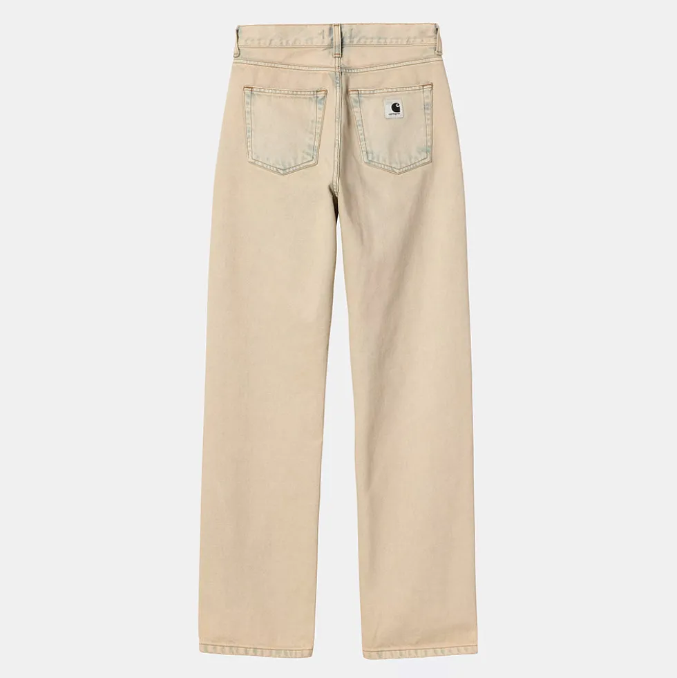 Carhartt WIP - Pantalon W' Noxon - Bleu Sable Bleached