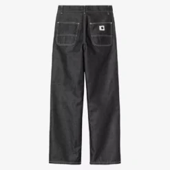 Carhartt WIP - Pantalon W Simple Melbourne - Noir Rigide