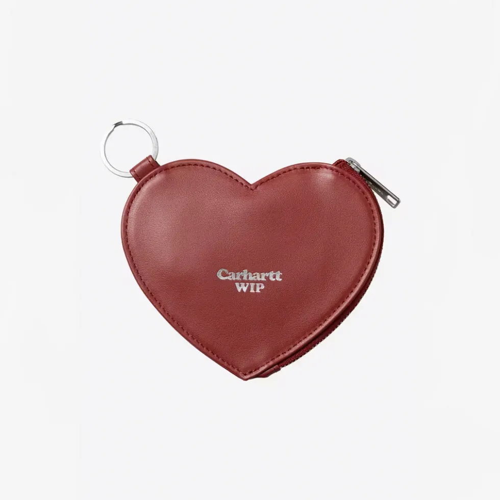 Carhartt WIP - Porte-monnaie Hartt - Rouge Oxid