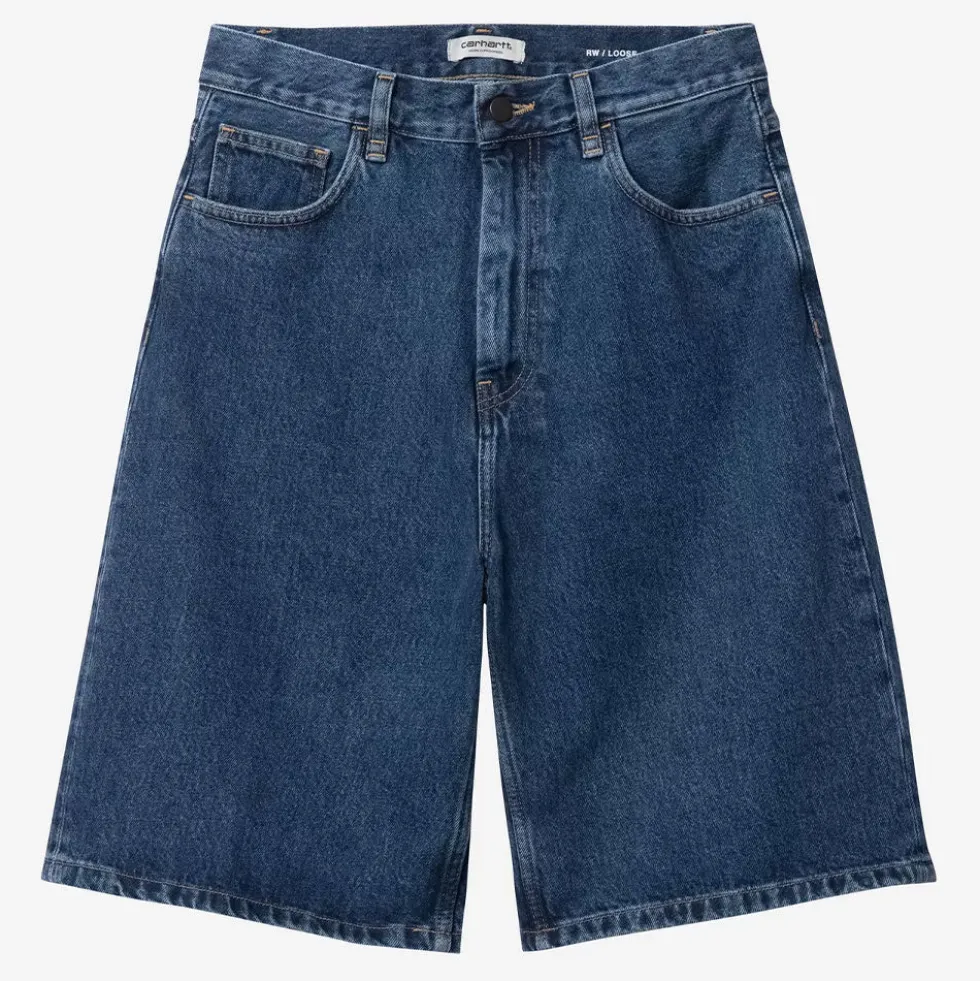 Carhartt WIP - Short Brandon Smith - Bleu Stone Washed