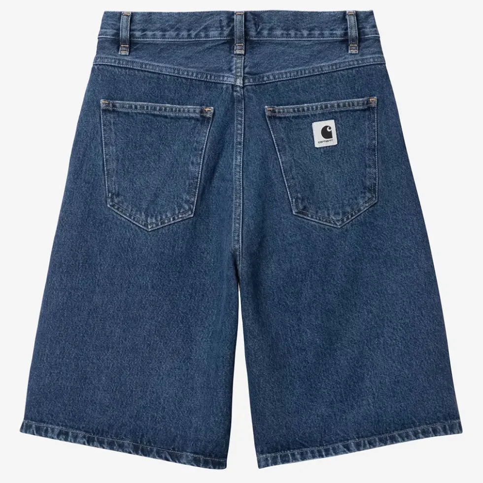 Carhartt WIP - Short Brandon Smith - Bleu Stone Washed