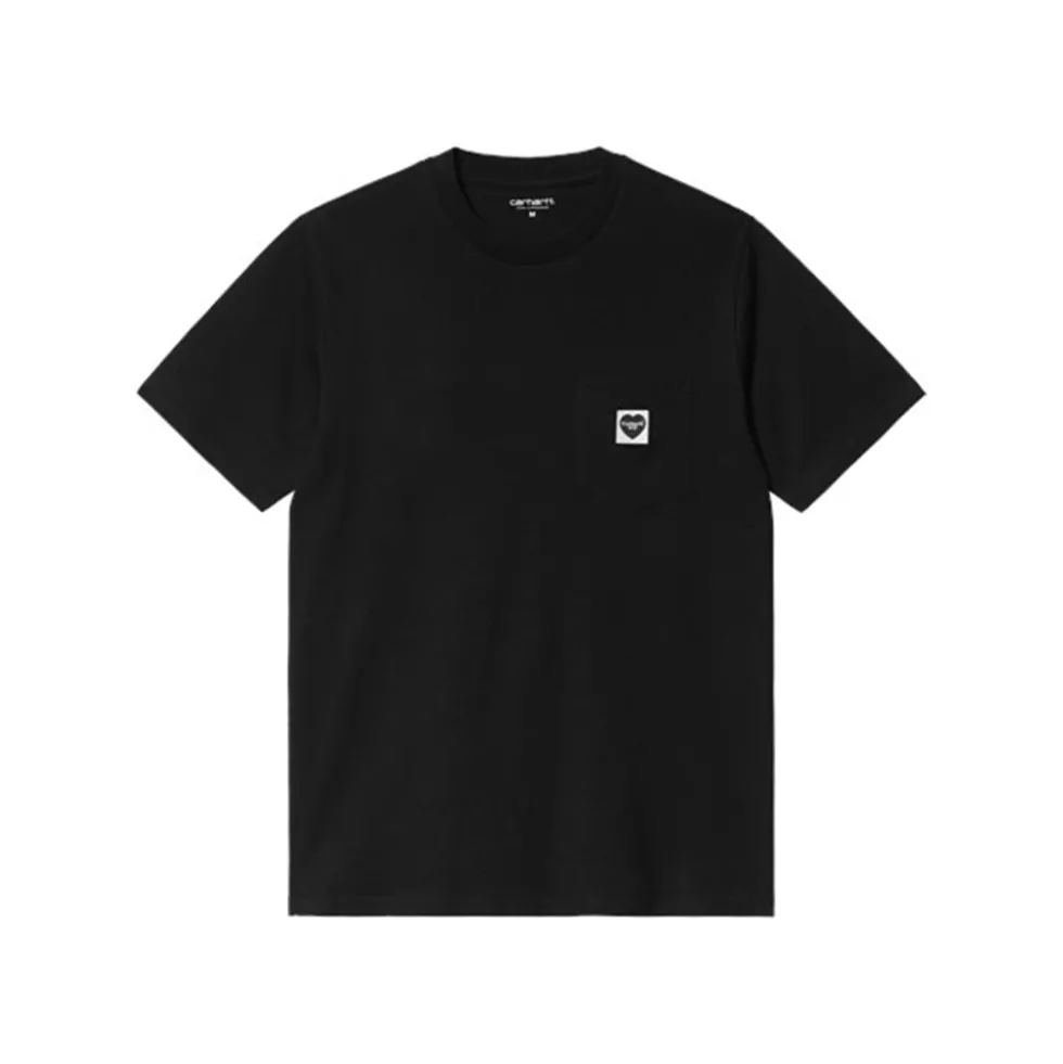 Carhartt WIP - T-shirt Heart - Noir