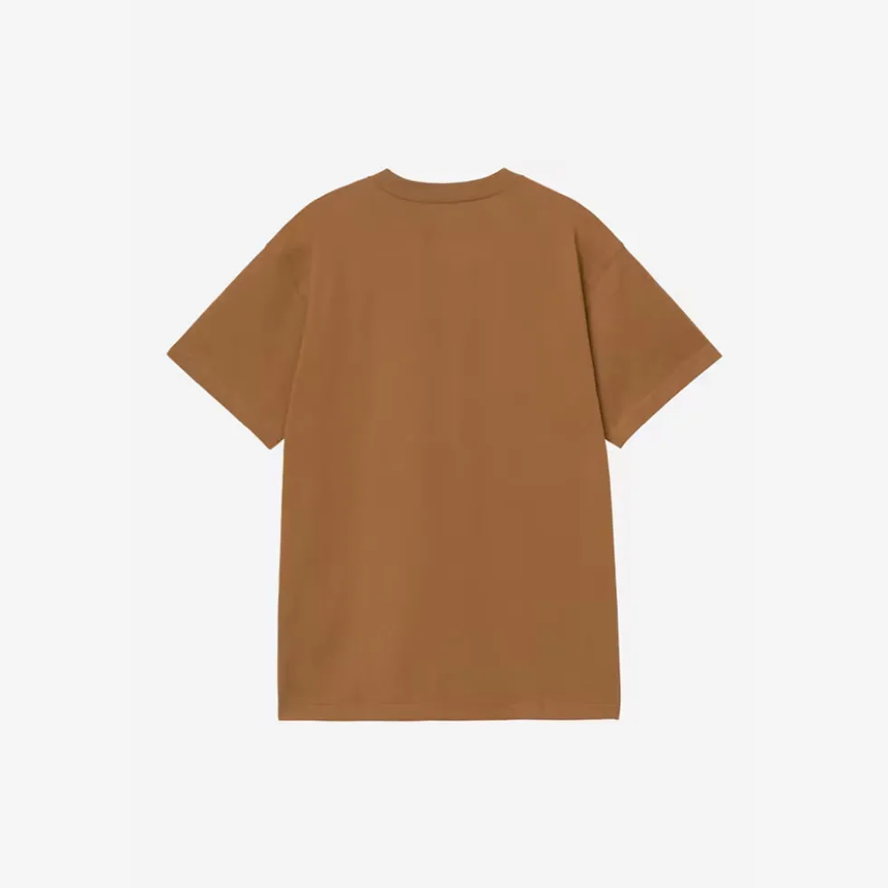 Carhartt WIP - T-shirt SS Monogram - Marron Hamilton