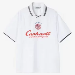 Carhartt WIP - T-shirt SS Terrace Football - Blanc