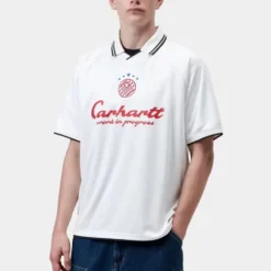 Carhartt WIP - T-shirt SS Terrace Football - Blanc