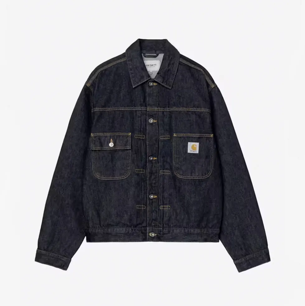 Carhartt WIP - Veste Belmar - Bleu Rinced