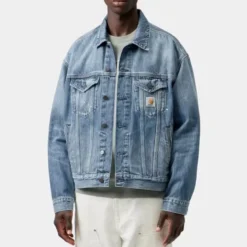 Carhartt WIP - Veste Helston Denim - Blue Destroy Wash