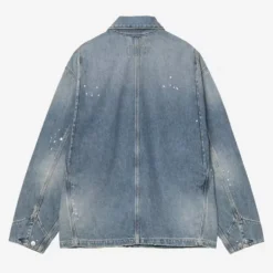 Carhartt WIP - Veste Og Michigan Smithtown - Bleu Destroy Wash
