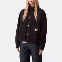 Carhartt WIP - Veste W Everson Bradford - Noir
