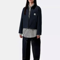 Carhartt WIP - Veste W Newkirk Summer - Noir Deep Night