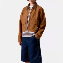 Carhartt WIP - Veste W Prescott - Marron Hamilton