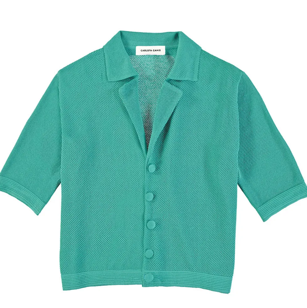 Carlota Cahis - Chemise Xiringo - Turquoise