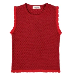 Carlota Cahis - Gilet Cute - Cherry