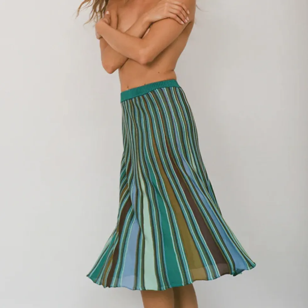 Carlota Cahis - Jupe Sicilia - Multigreen