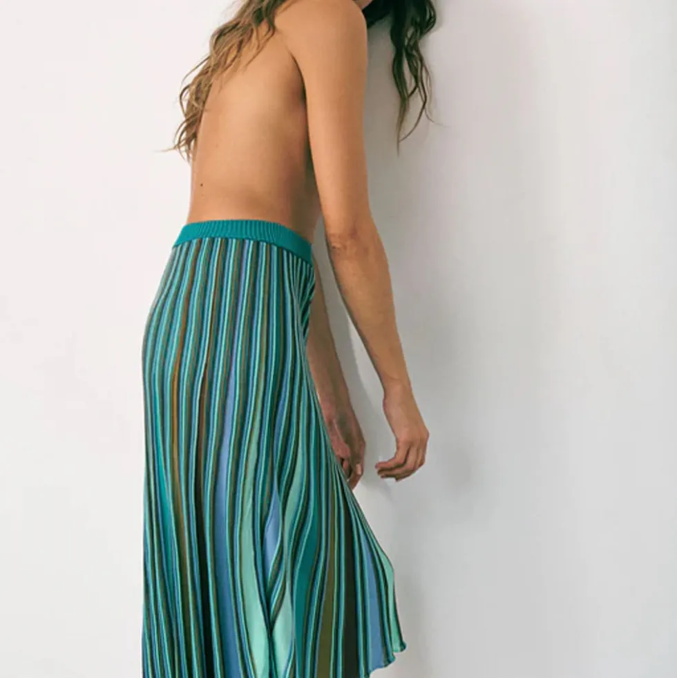 Carlota Cahis - Jupe Sicilia - Multigreen