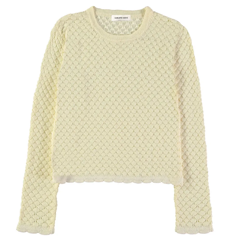 Carlota Cahis - Pull Cute - Ecru