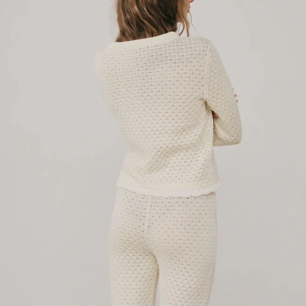 Carlota Cahis - Pull Cute - Ecru