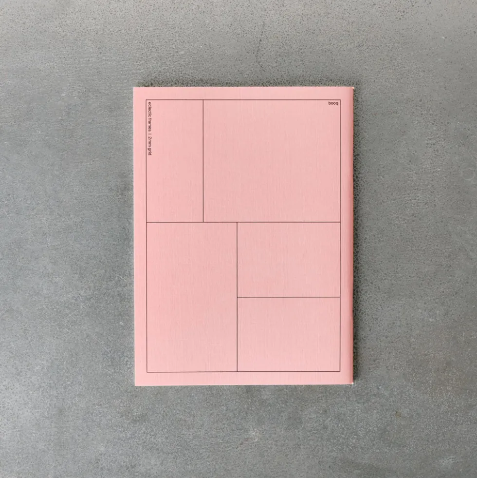 Carnet Booq - Rose & Jaune