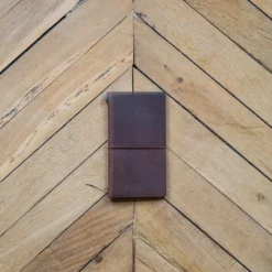Carnet de voyage en cuir - Brun