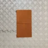 Carnet de voyage en cuir - Camel