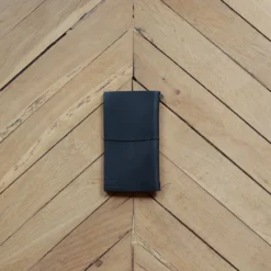 Carnet de voyage en cuir - Noir