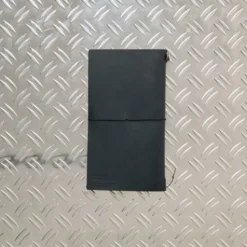 Carnet de voyage en cuir - Noir