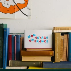 Carnet à illustrer - Mon Voyage en France