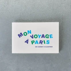 Carnet à illustrer - Mon Voyage à Paris