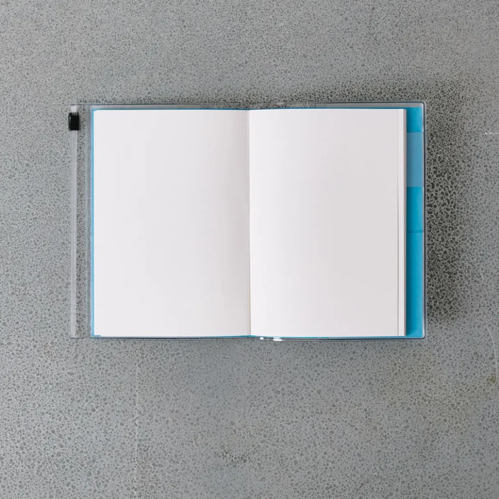 Carnet Merci - Bleu canard