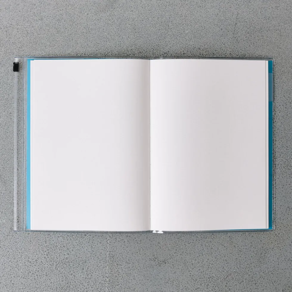 Carnet Merci - Bleu canard