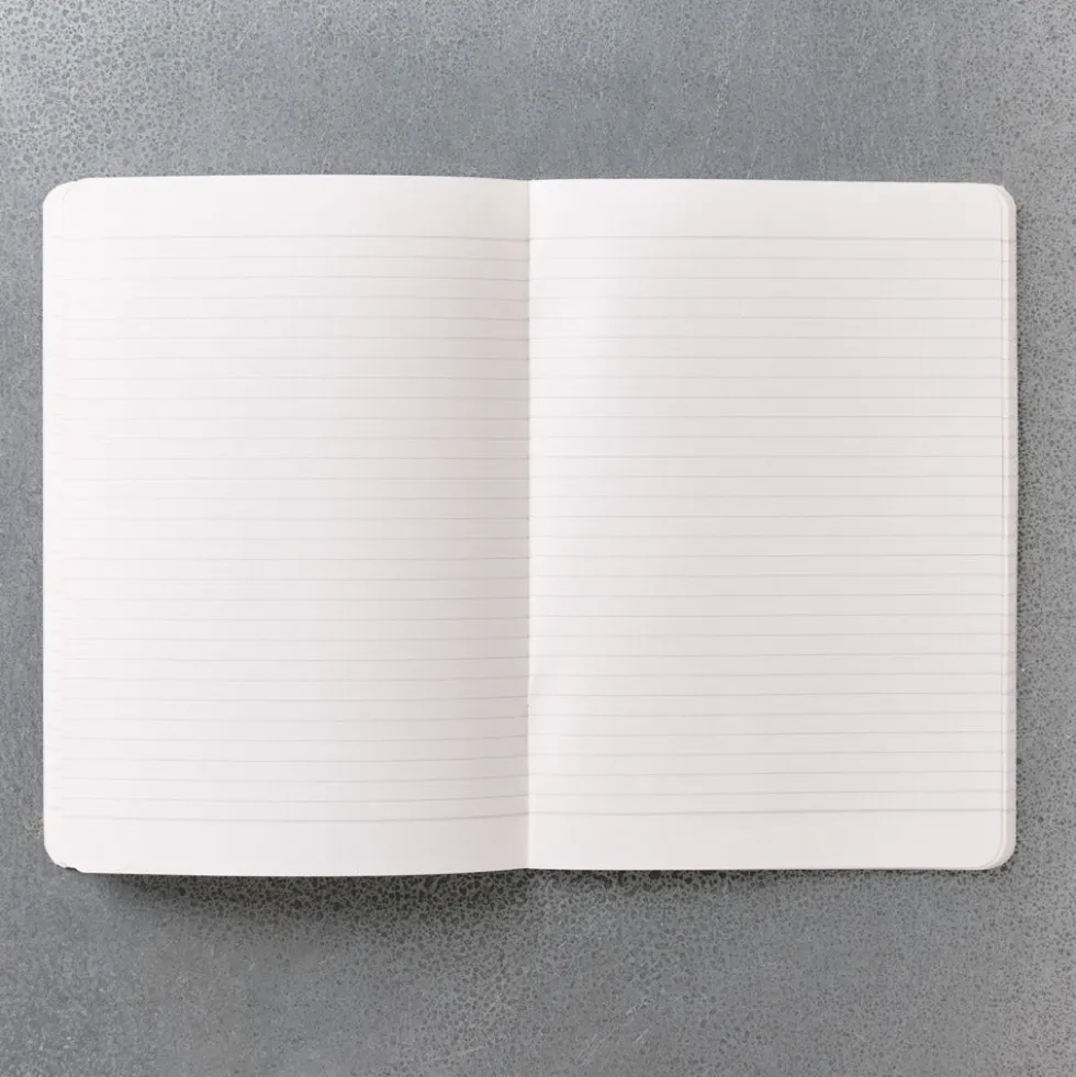 Carnet Merci - Bleu Zénith et Corail