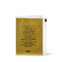Carnet Merci - Jaune