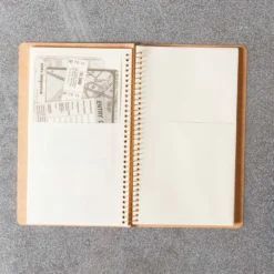 Carnet à pochettes kraft Kangourou