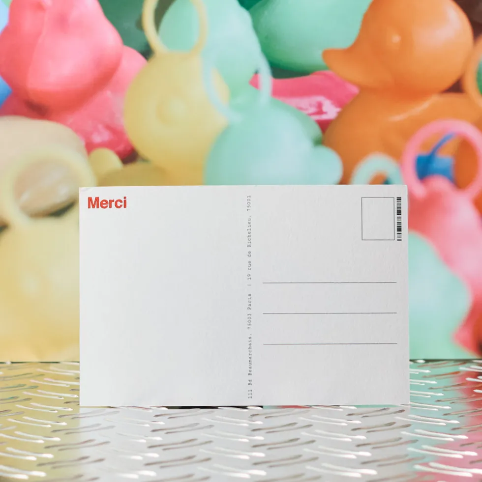 Carte postale - Greetings from Merci